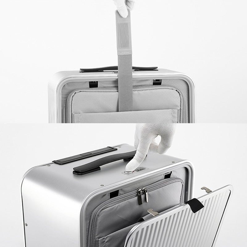 【スーツケース】LDUVIN アルミニウム フロントオープン スーツケースの細部画像 180日間品質保証