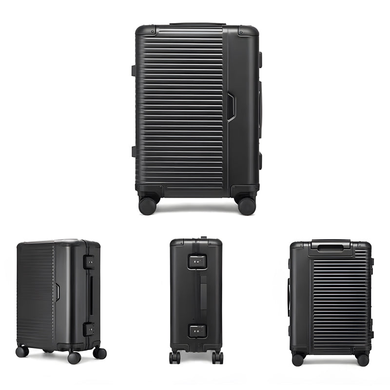 LDUVIN公式/アルミニウム製グレードトラベルケース: 高耐久性と洗練された外観が特徴のスーツケース