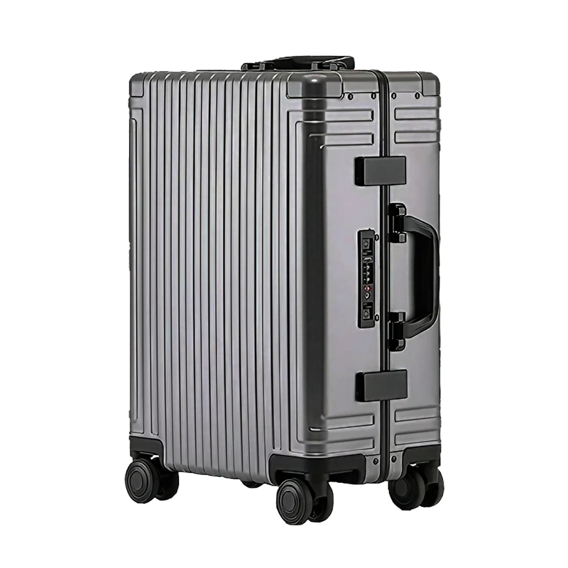 LDUVIN公式/アルミニウムオシャレスーツケース: 高品質素材とシンプルなデザイン