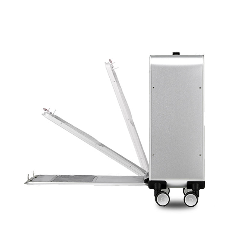 【スーツケース】LDUVIN アルミニウム フロントオープン スーツケースの分解図の細部画像 180日間品質保証