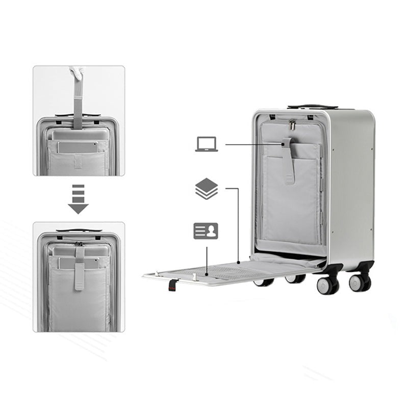 【スーツケース】LDUVIN アルミニウム フロントオープン 中仕切り、ディバイダーの細部画像 180日間品質保証