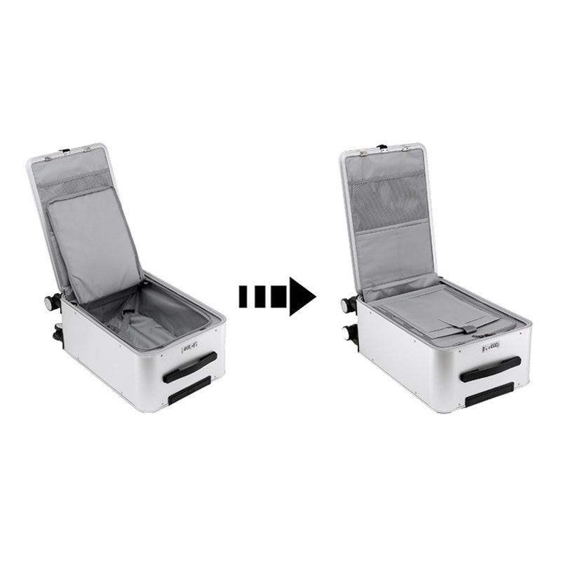 【スーツケース】LDUVIN アルミニウム フロントオープン 中仕切り、ディバイダーの細部画像 180日間品質保証