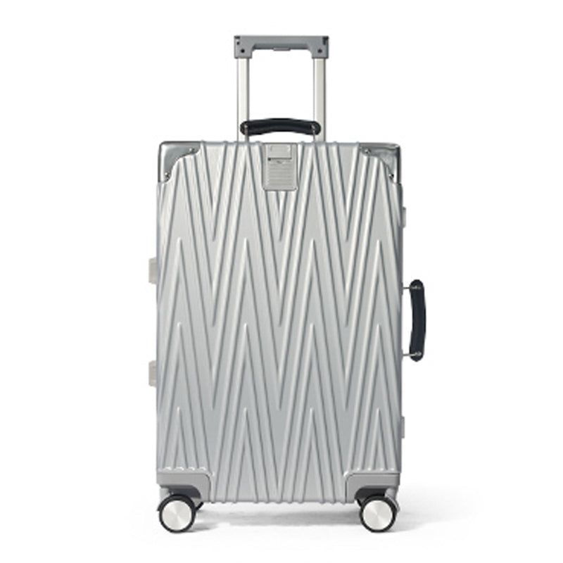 【スーツケース】LDUVIN ポリカーボネート スペシャル スーツケースの全体画像 シルバー 180日間品質保証