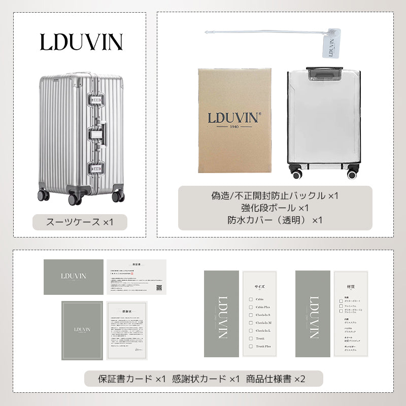 【OUTLET】LDUVIN アルミニウム 最新トレンド
