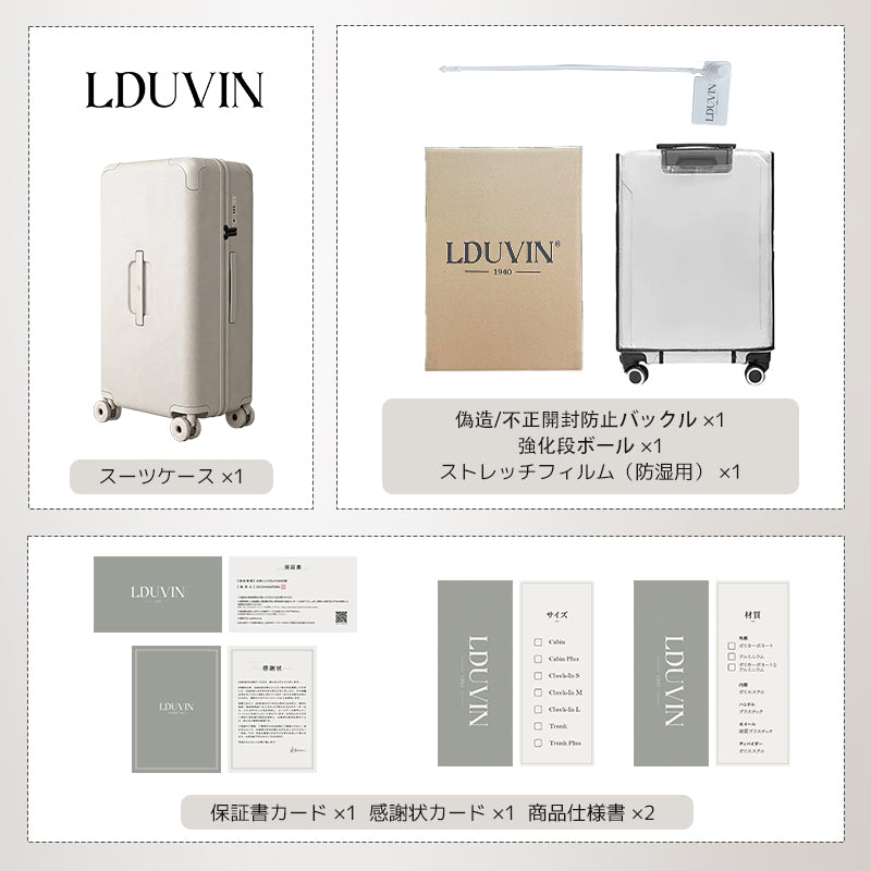 LDUVIN ポリカーボネート ハイセンス