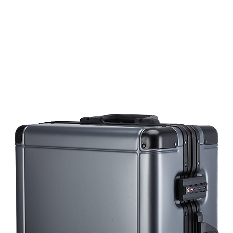 LDUVIN公式/シンプルなアルミニウムスーツケース: 高級感と実用性を備えた旅の必須アイテム