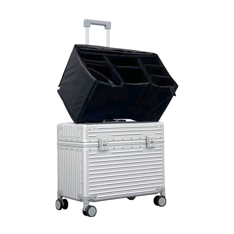LDUVIN公式/アルミニウム製ウイナースーツケース: ビジネスシーンでの活躍が期待できる