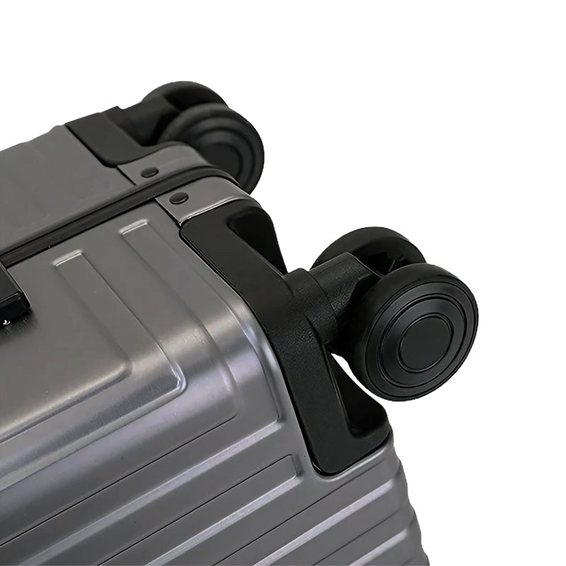 LDUVIN公式/オシャレなアルミニウムスーツケース: 高品質素材と持ち運びの便利さ