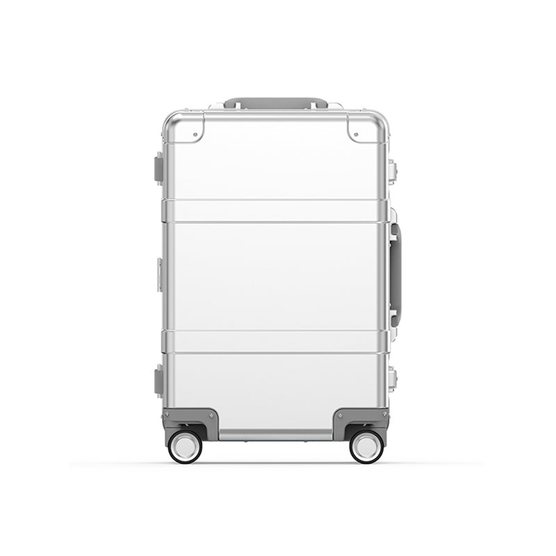 【スーツケース】LDUVIN アルミニウム フロンテック スーツケースの全体画像 シルバー Cabin Plus 180日間品質保証