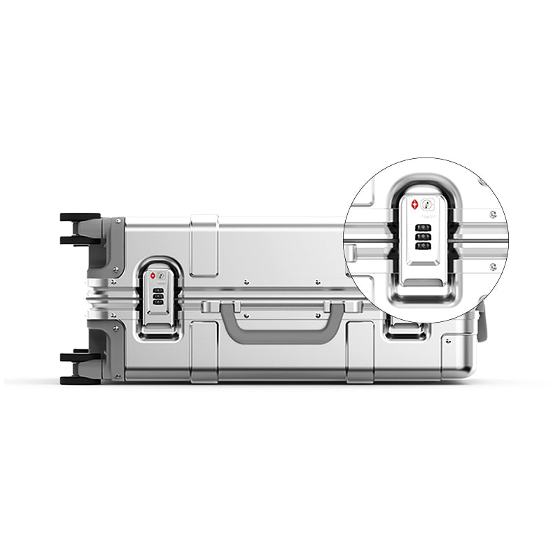 【スーツケース】LDUVIN アルミニウム フロンテック TSAダイヤルファスナーロックの細部画像 180日間品質保証