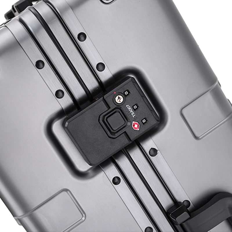 【スーツケース】LDUVIN アルミニウム ハイクラス TSAダイヤルファスナーロックの細部画像 180日間品質保証