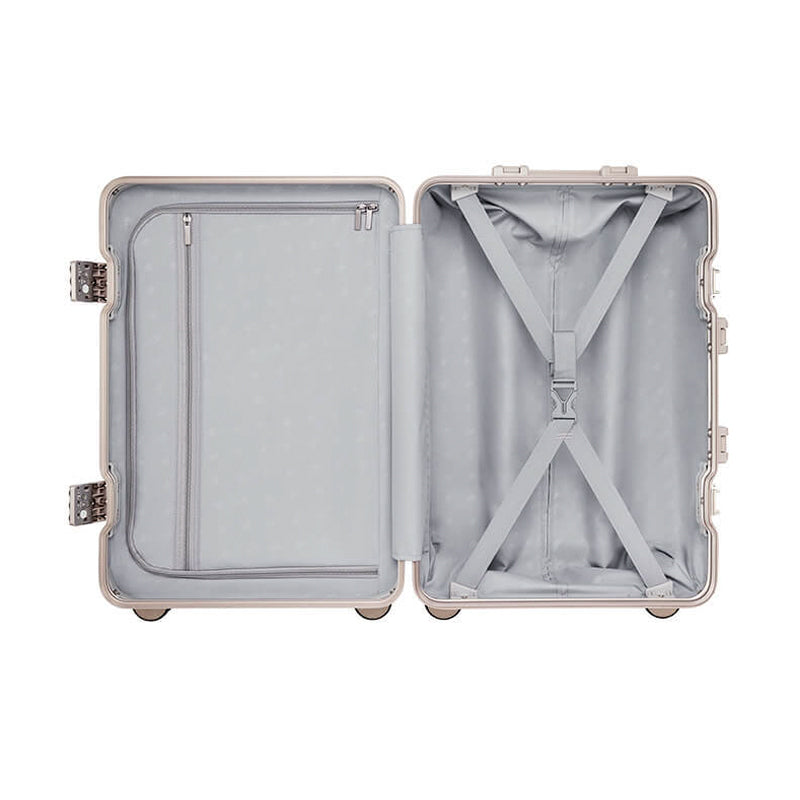 【スーツケース】LDUVIN ポリカーボネート ライトウェイト 中仕切り、ディバイダー＋クロスストラップの細部画像 180日間品質保証