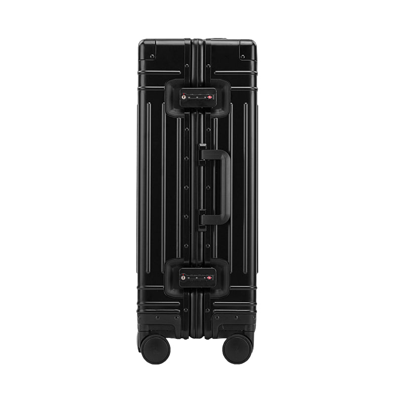 【スーツケース】LDUVIN アルミニウム リブデザイン スーツケースの側面図の細部画像 180日間品質保証