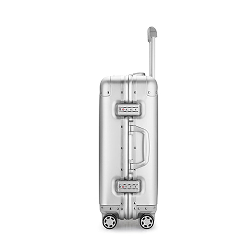 【スーツケース】LDUVIN アルミニウム メタリック スーツケースの側面図の細部画像 180日間品質保証