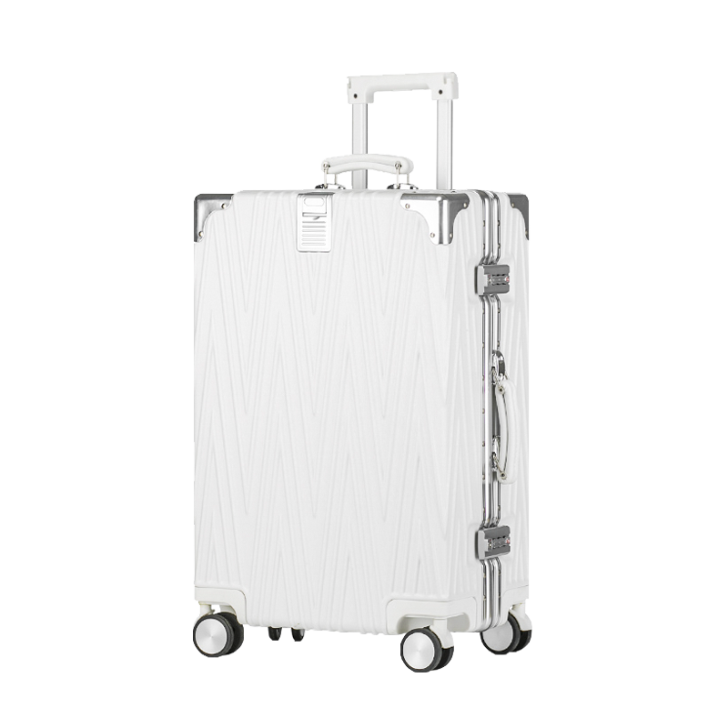 【スーツケース】LDUVIN ポリカーボネート スペシャル スーツケースの全体画像 ホワイト 180日間品質保証